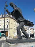 statue du pelerin à Castres